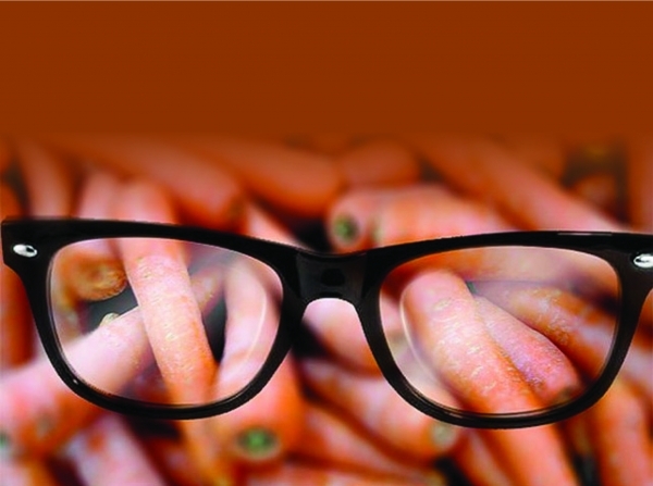 Do carrots improve your eyesight?