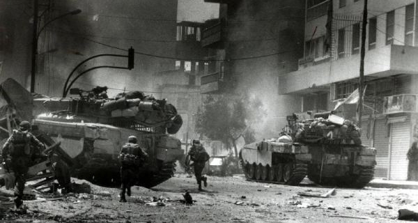 شهر حزيران - الإجتياح الإسرائيلي للبنان : حزيران 1982