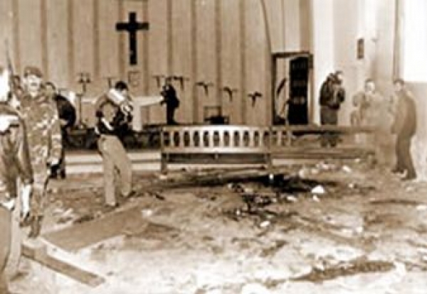 شهر شباط  - تفجير كنيسة سيدة النجاة