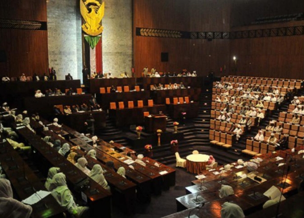 المجلس الوطني السوداني-450 عضواً وتمثيل نسبي وكوتا للنساء